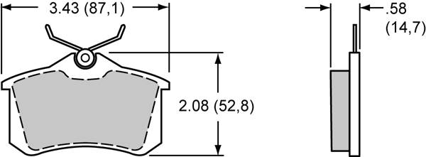 Pad Set, BP-10, D340